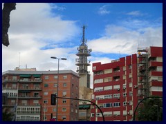 Murcia new part 31 - Plaza Juan XXIII, a large traffic circle